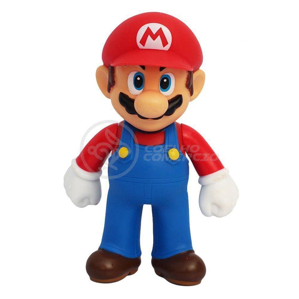 Boneco Action Figure Mario Colecion. 23Cm - Super Mario