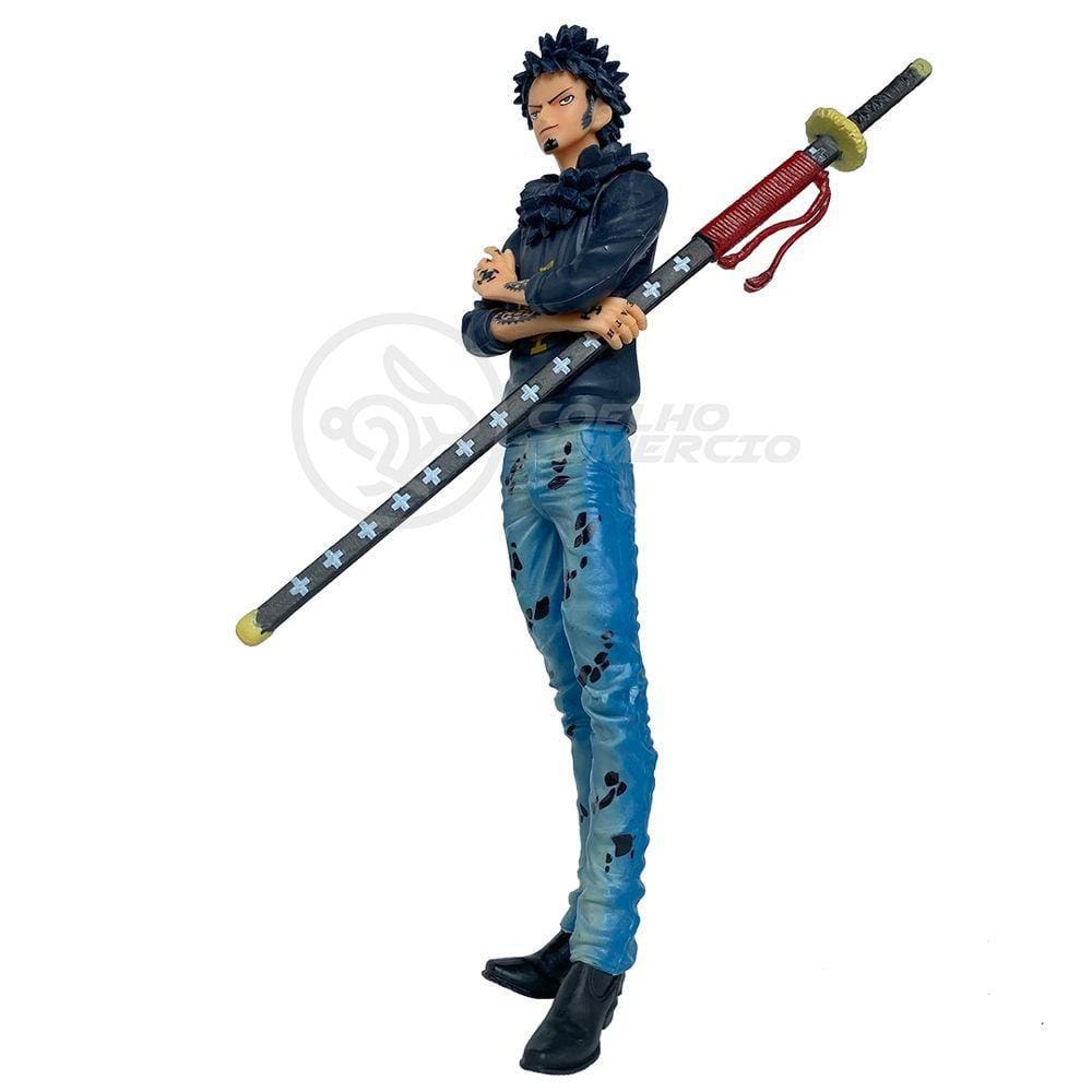 Boneco Action Figure One Piece 18Cm - Trafalgar D. Water Law