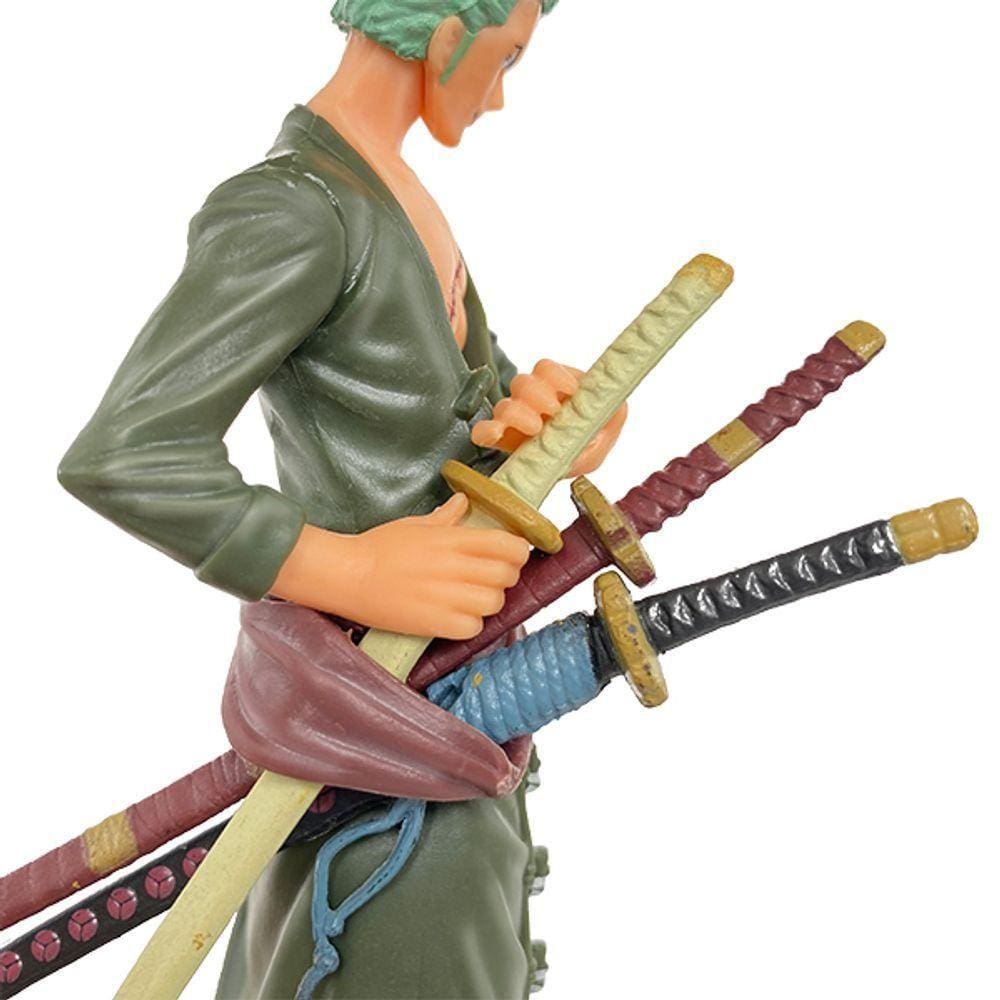 Roronoa Zoro 3 Espadas Action Figure One Piece