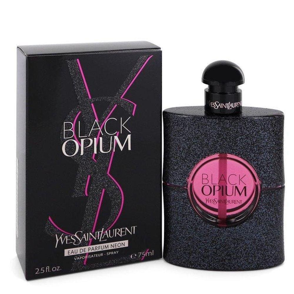 Perfume Feminino Yves Saint Laurent Black Opium 75 Ml Neon