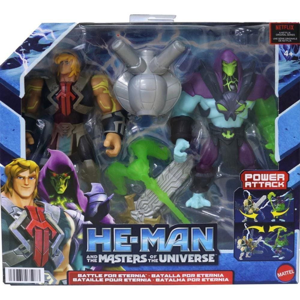 Boneco E Personagem Motu Animated Batalha 2Pack