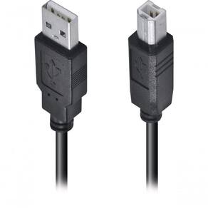 Cabo Usb Para Impressora A Macho X B Macho 2.0 - 1.8M Uambm-