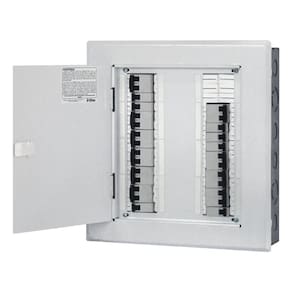Quadro dist compacto bifásico 80a 28disj din embutir+geral