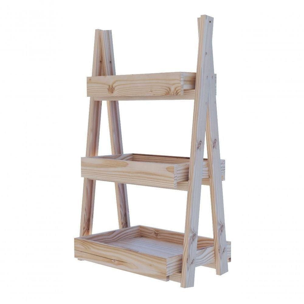 Aparador Madeira Com Nichos Para Cozinha