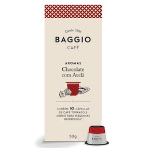 Cápsula Café Gourmet Baggio Chocolate Com Avelã Nespresso