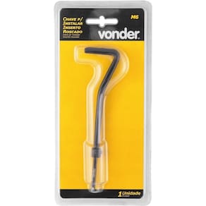 Chave Para Instalar Inserto Roscado M6 Vonder