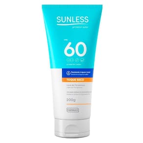 Protetor Solar Sunless Toque Seco FPS 60 200g