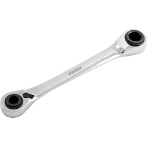 Chave Estrela Com Catraca Reversível 8X10Mm/12X13Mm Vonder