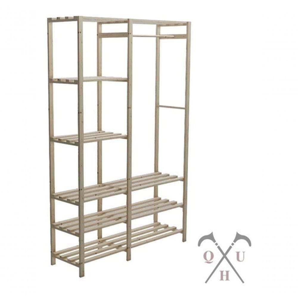 Móvel De Cozinha Estilo Rustico Pinus Com Prateleiras