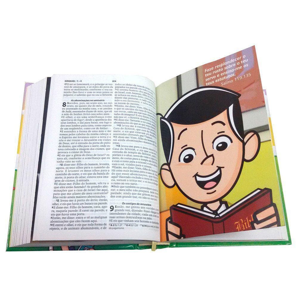 Biblia Midinho O Pequeno Missionário capa Almofadada