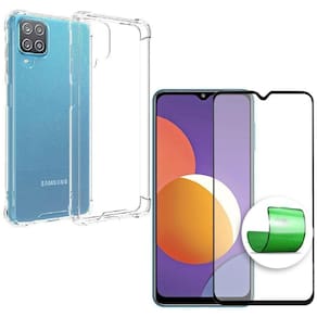 Capa Capinha + Película 9D Cerâmica Samsung M12