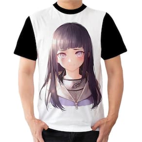 Camisa Camiseta Filme Naruto Hinata Casal Guera Amor