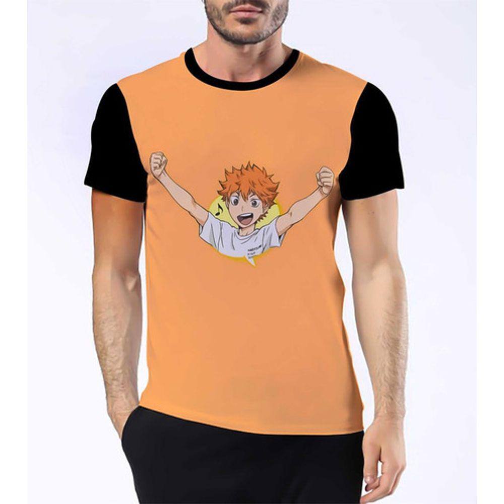 Camisa Camiseta Haikyuu Voleibol Personagens Anime