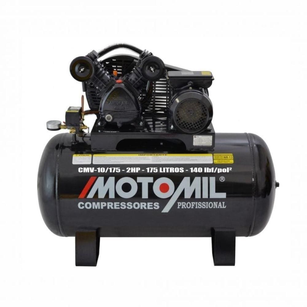 Compressor 140Lbs 2Hp Mono 110/220V 175L