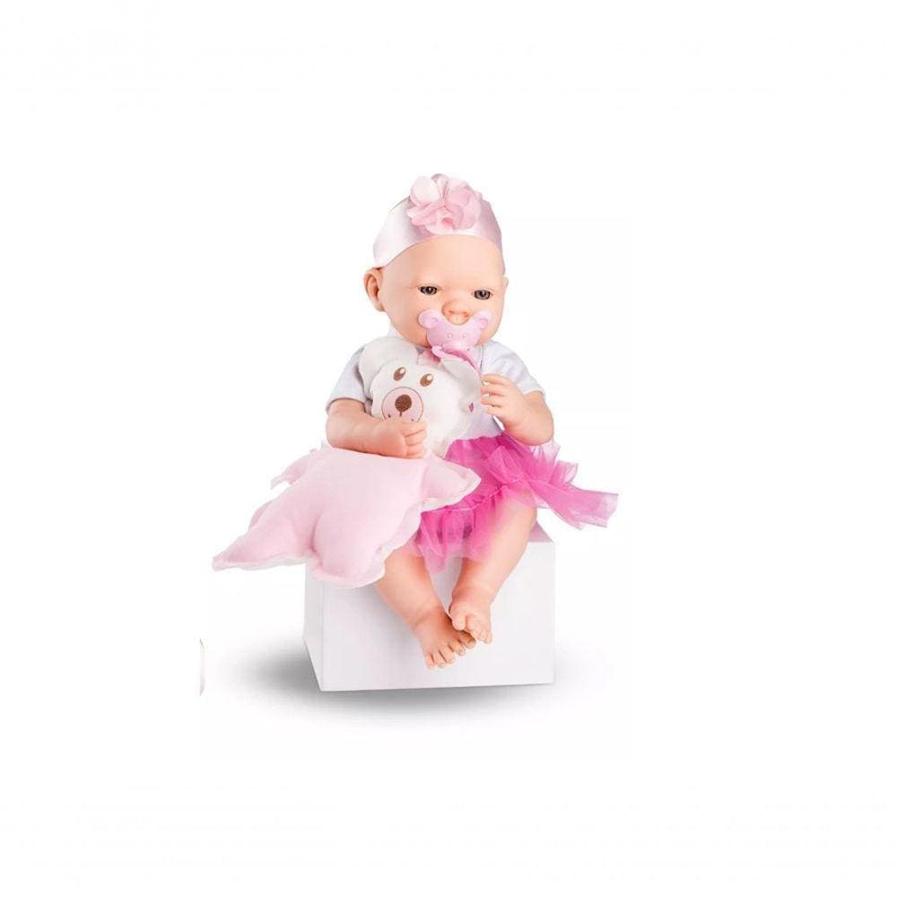 Boneca Bebezinho Real Pink Roma