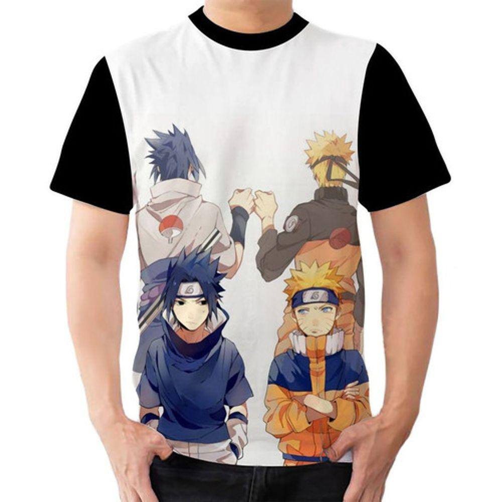 Camiseta Naruto Anime #6 Tamanho:P