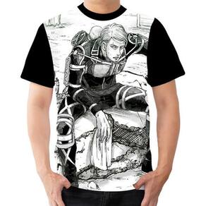 Camiseta Camisa Personalizada Anime Ataque dos Titãs 03