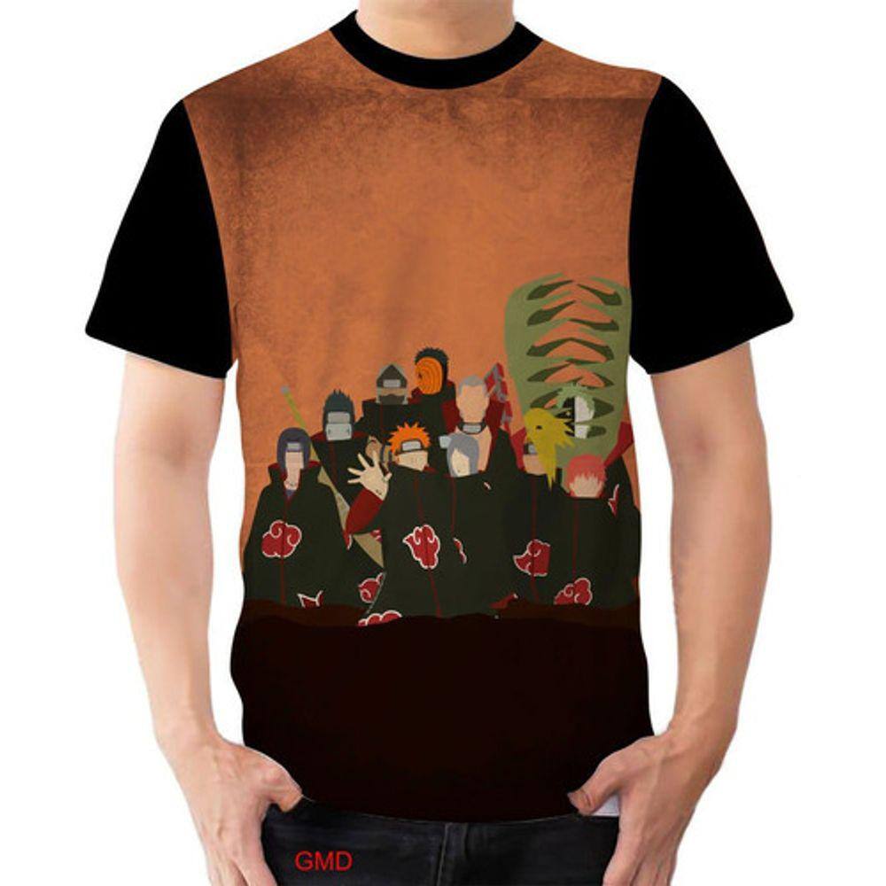 Blusa da akatsuki  Black Friday Pontofrio