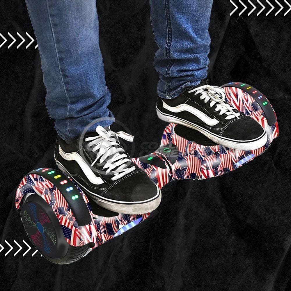 Hoverboard Esporte Skate Elétrico Adesivo America - Usa Nº23
