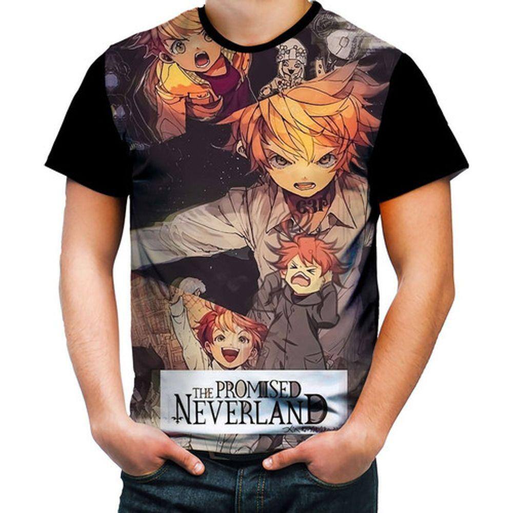 Yakusoku No Neverland Emma Ray and Norman Print 