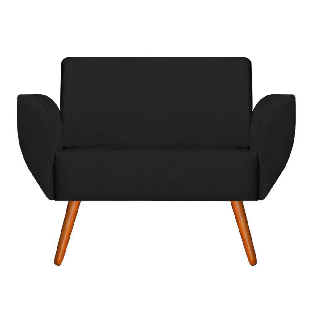 Namoradeira Suede Preto