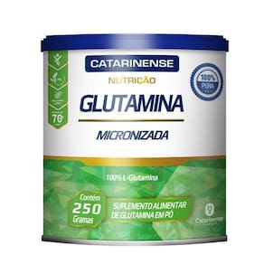 Kit 3 Glutamina Micronizada Catarinense 250g
