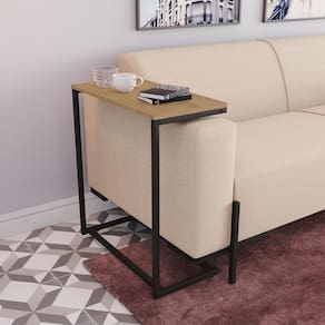 Mesa De Apoio Kappesberg Freijó/preto Fosco