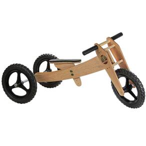 Bicicleta De Madeira Woodbike 3 Estágios Woodline Preto