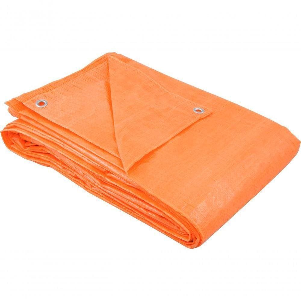 Lona Polietileno 7X4M Laranja 100 Micras Leve - Nove54