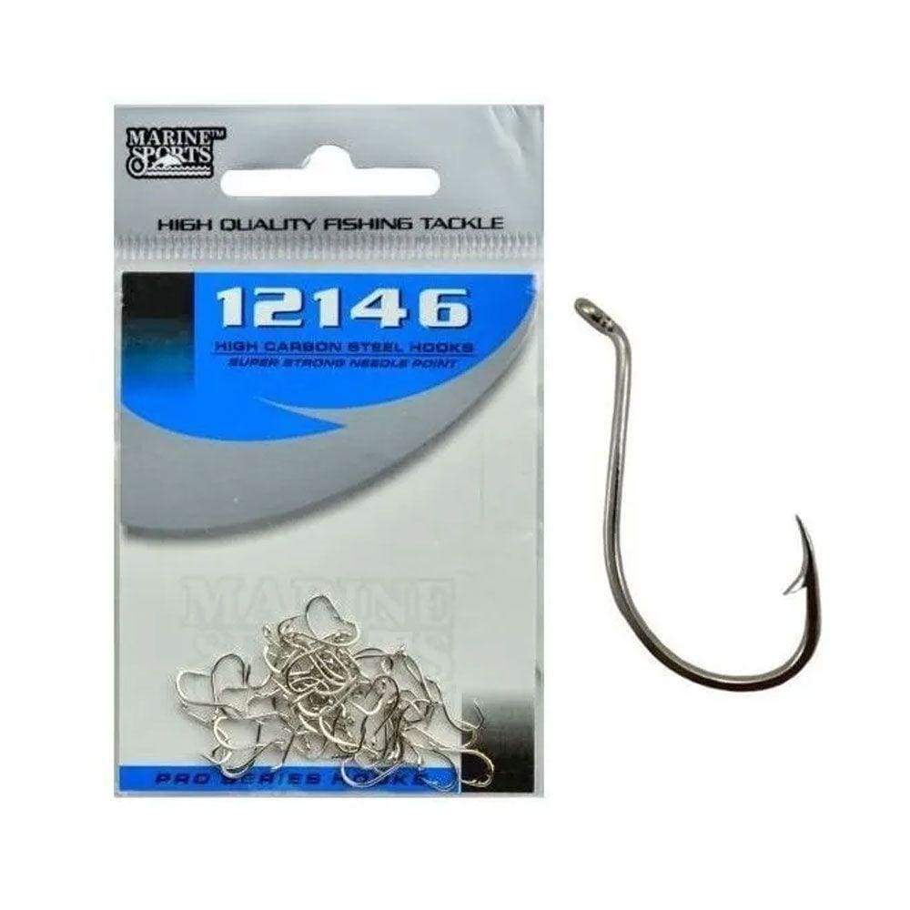 Anzol Marine Sport 12146 Nickel N1/0 C/50un Muito Resistente