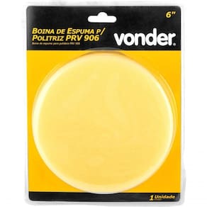 Boina De Espuma 6`` Para Politriz Prv 906 Vonder