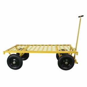 Carrinho Plataforma Grade De Aço 75x150 Cm Mp-600g Lynus