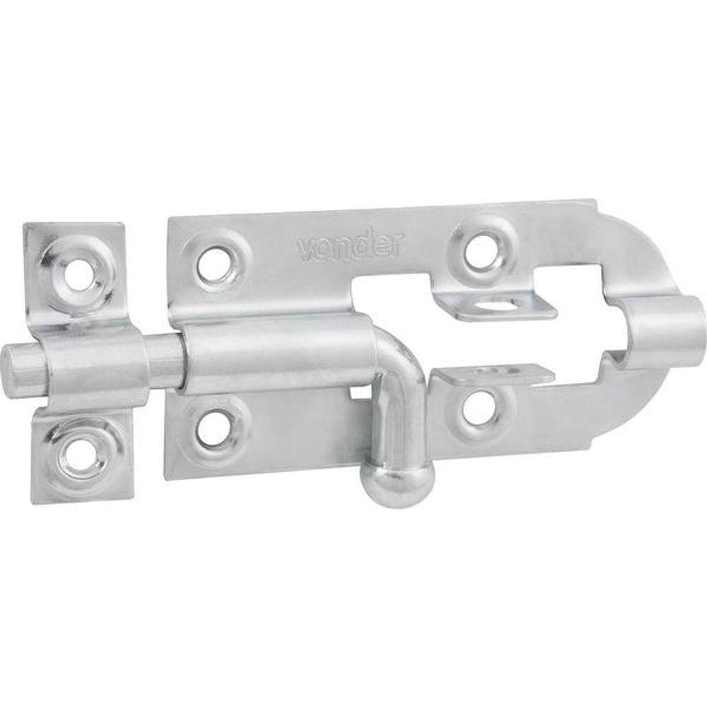 Fechadura Redondo 2.1/2 Aço Carbono Zincado Pacote 12 Peças