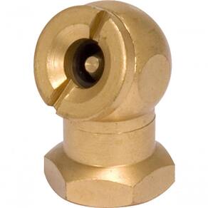 Bico Para Encher Pneu Simples 1/4" Npt Latão - Vonder