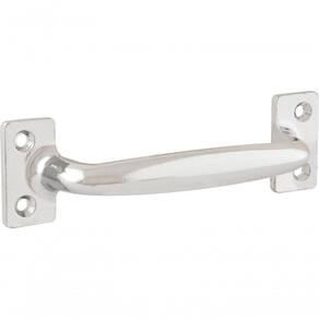 Puxador Tipo Alça 120Mm Metálico Niquelado - Vonder