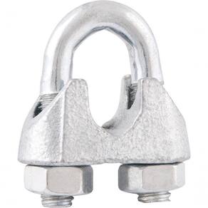 Clips P/ Cabo Aço 3/8" Leve Galv C/ 2 Pç Cart