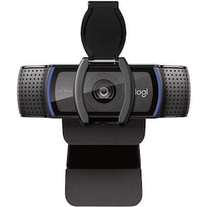 Webcam Logitech C920S Full Hd 1080P Preta 960-001257-C
