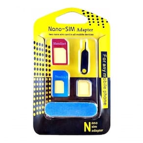 Adaptador Chip 3 In 1 Celular Mini Micro Nano E Sim Colorido