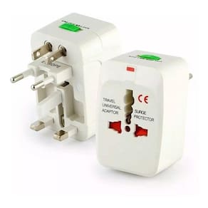 Adaptador Tomada Universal Internacional Viagem + 150 Países