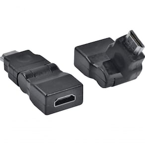 Adaptador Hdmi Femea X Hdmi Macho 360º Ahhf-A360 - Pc / 5