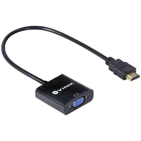 Adaptador Conversor Hdmi Macho Para Vga Fêmea 30Cm