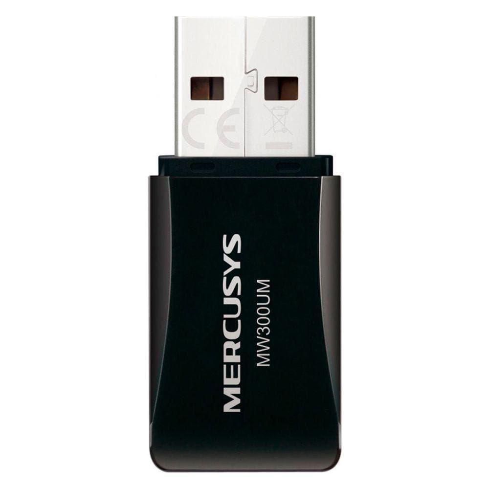 Mini Adaptador Usb Wireless N300 Mw300Um