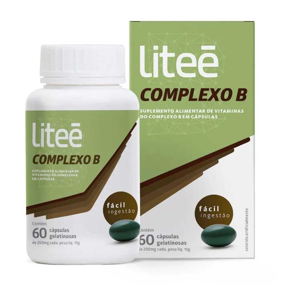 Complexo B 250mg Com 60caps Gelatinosas Litee