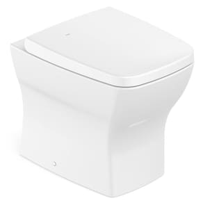 Kit Vaso Sanitário Convencional com Assento Queda Amortecida Boss Incepa Branco Brilhante