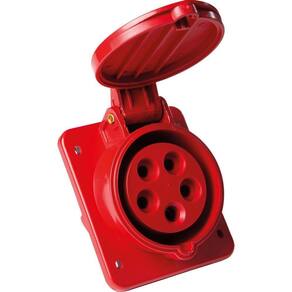 Tomada de Embutir Industrial 3p+n+t 16 A 380-415 Vca 6 H