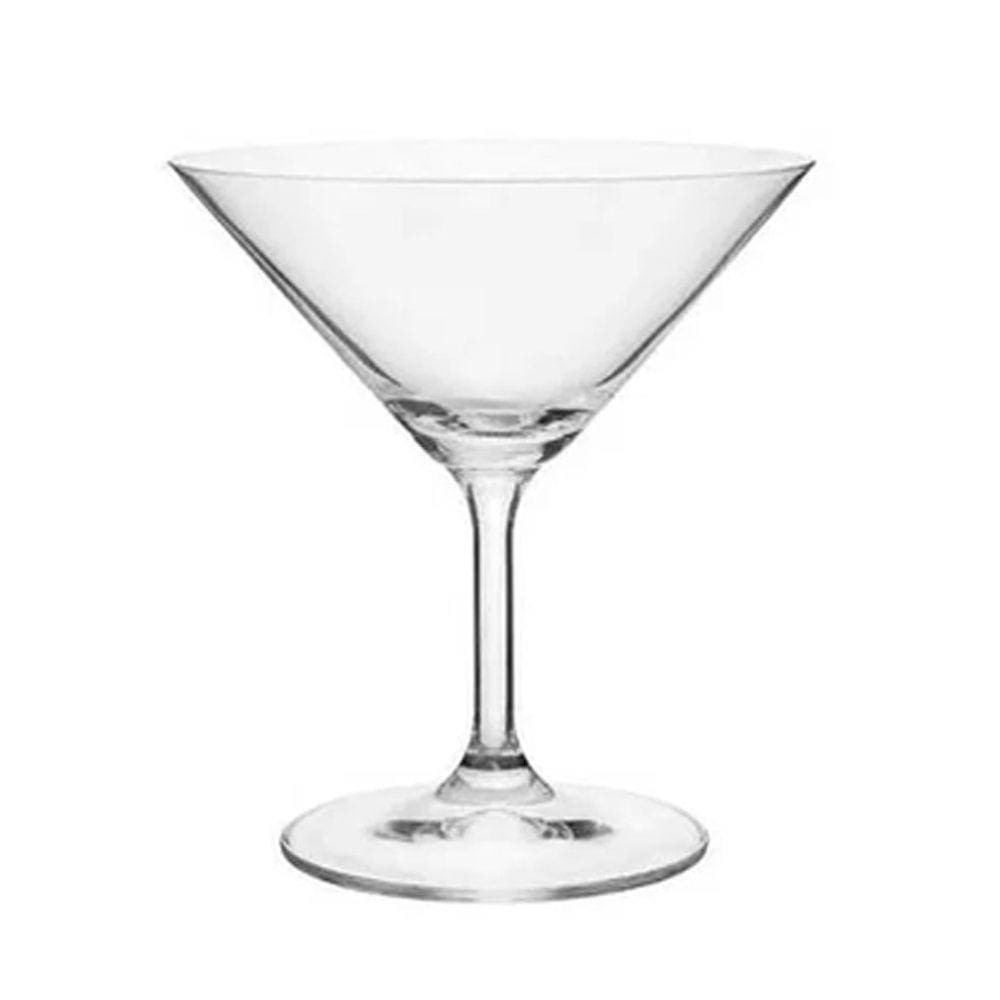 Taça de Martini Acrílico Transparente - 150mL
