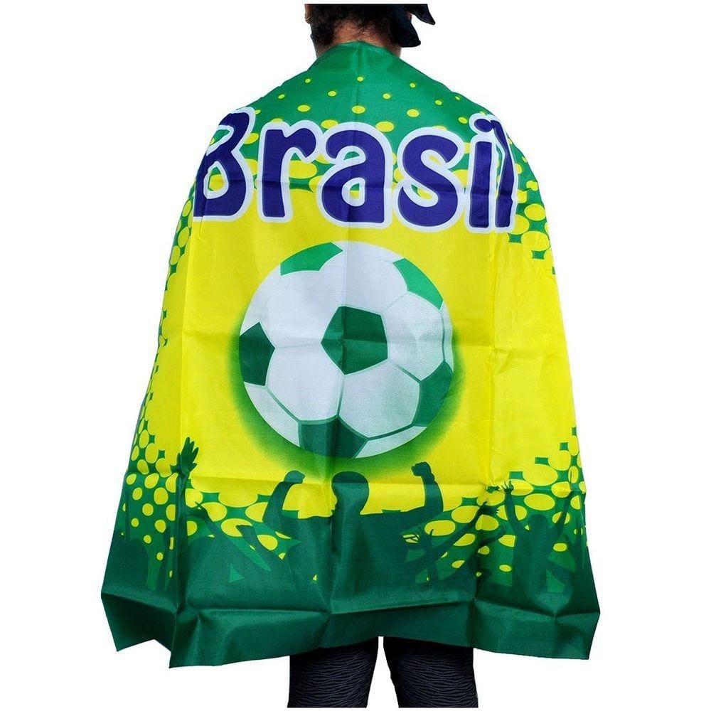Capa Brasil Torcedor Adulta - 90cm x 150cm