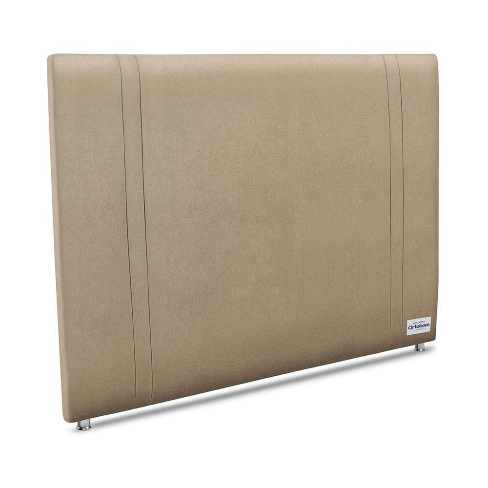Cabeceira Tamisa Linho Bege Queen 8x160x125 Linho
