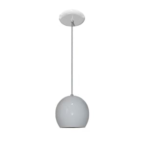 Luminaria Colorida Modelo Bolinha Varias Cores Cor Branco