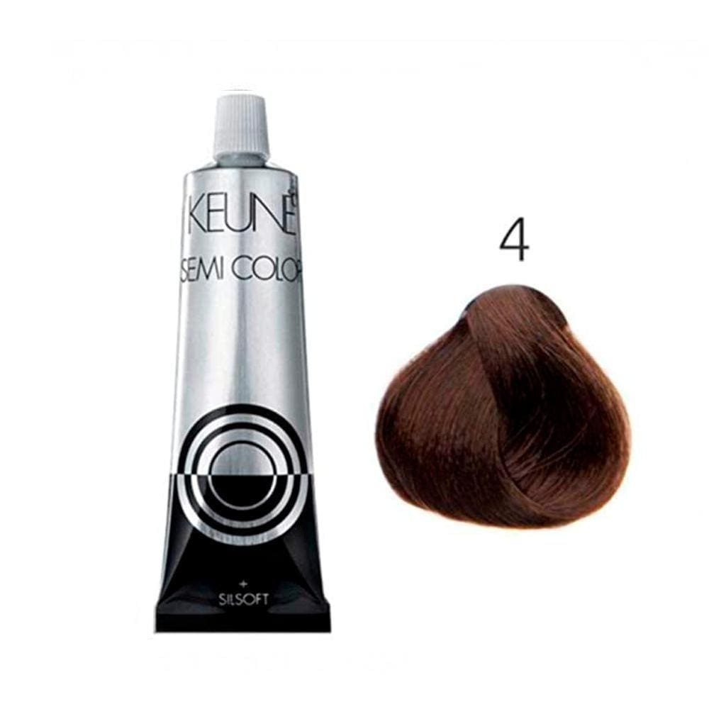 Tonalizante Castanho Escuro Semi Color 4 Keune 60Ml